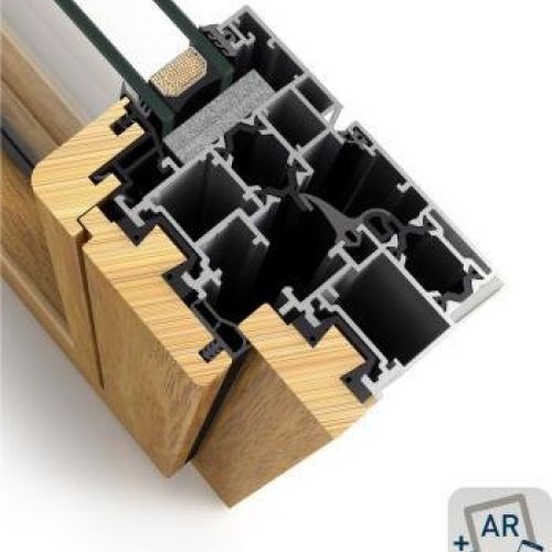 Corazón Galicia Aluminio Madera