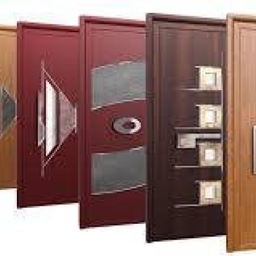 Paneles de puertas de aluminio y PVC