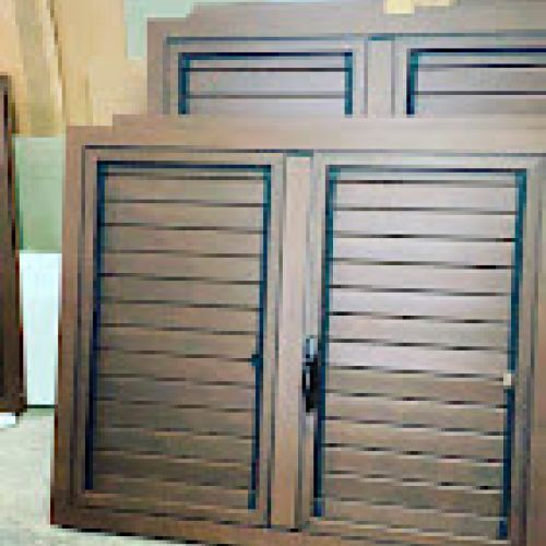 Trabajos de carpintería metálica