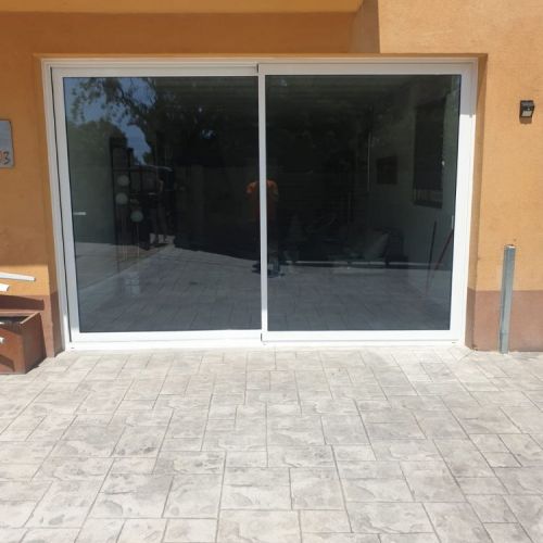 Ventanal de terraza exterior