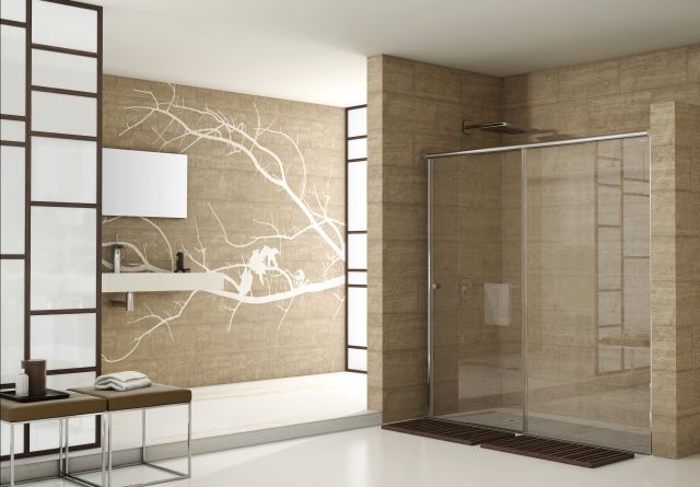 Mampara corredera ducha